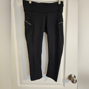 Womens Athleta Slide Capri Leggings XS